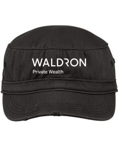 District - Distressed Miliary Cap
